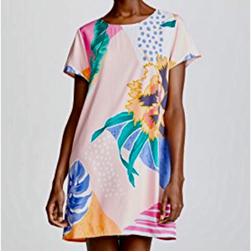 MINKPINK Idea of Happiness Tee Dress Sz L